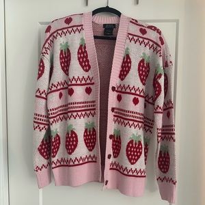 Strawberry Cardigan 🫶🏽🍓💗